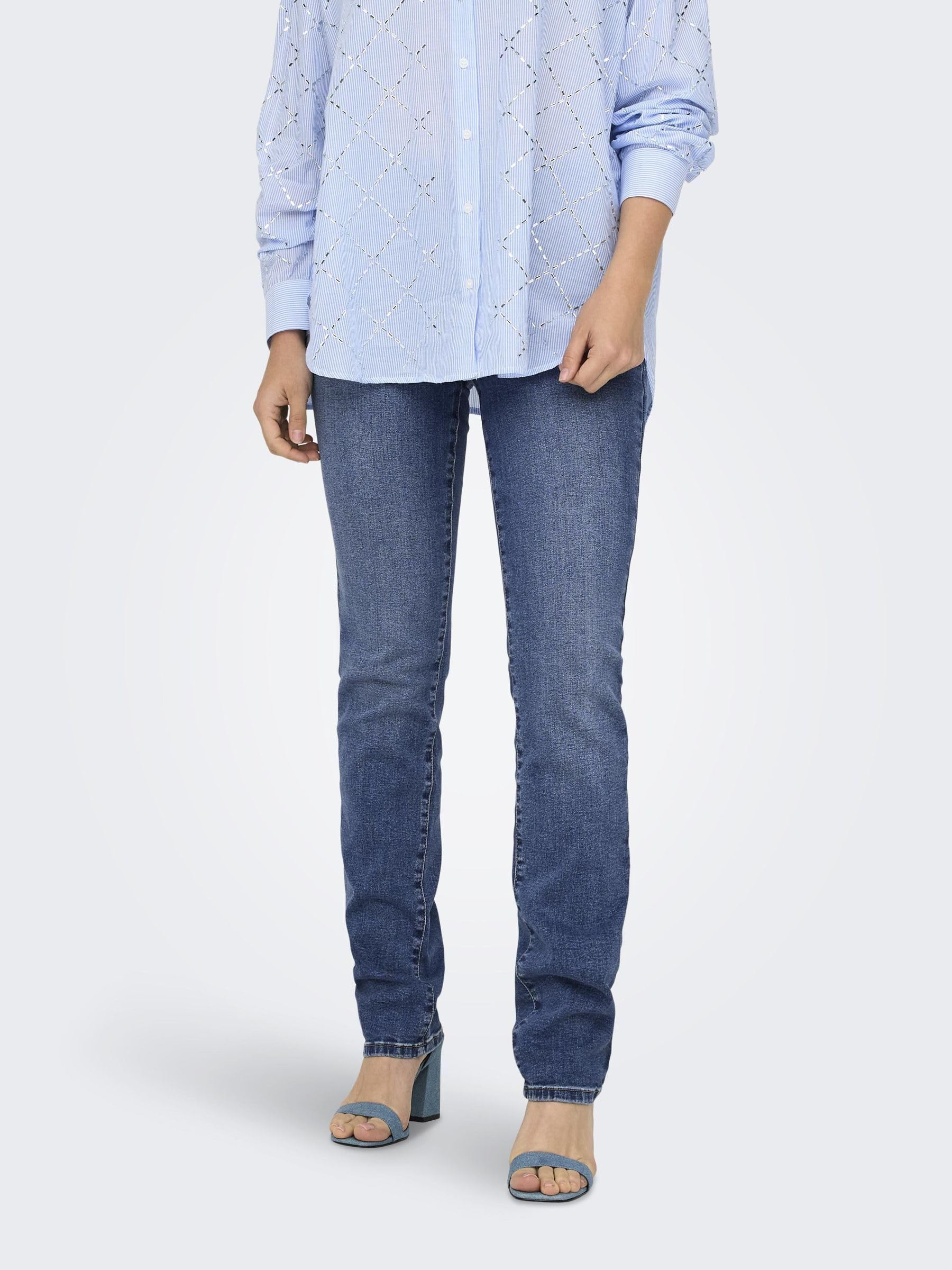 ONLY Jean Slim ONLSUI Taille Moyenne Slim Fit Jeans