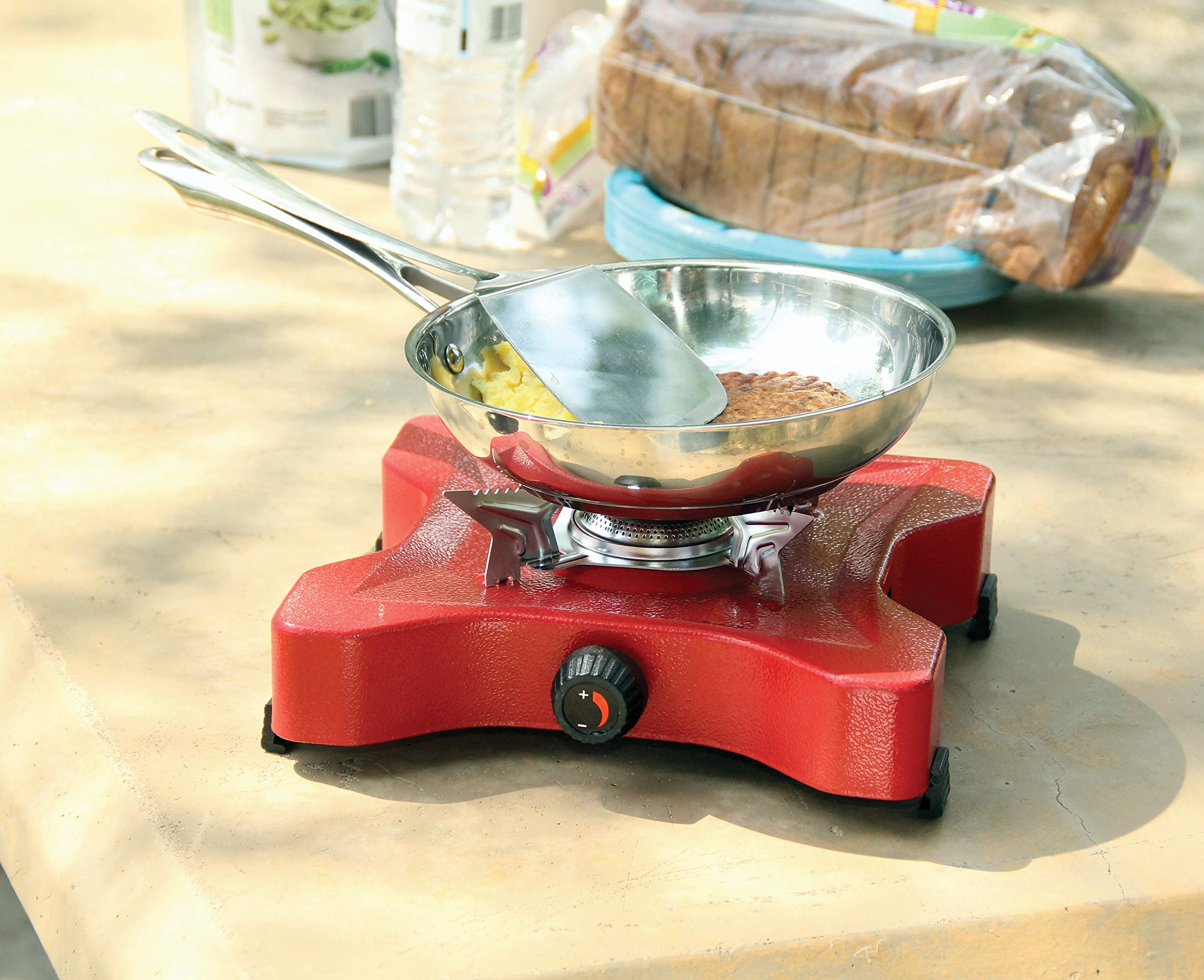 Texsport Glacier Peak Deluxe Single Burner Propane Stove 200