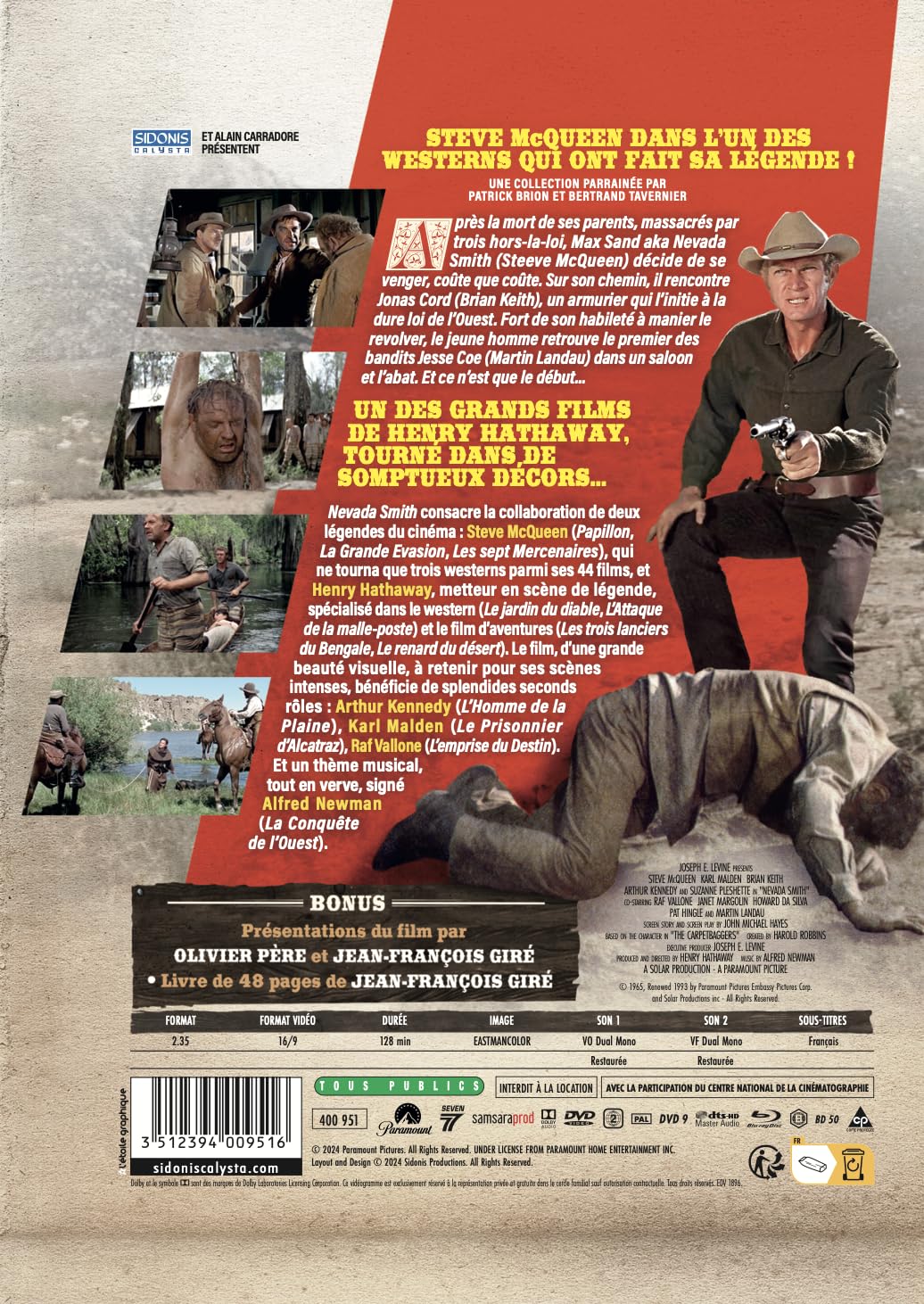 Nevada Smith [Édition Collection Silver Blu-ray + DVD]