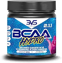 BCAA Hydro 300g | Sabor Uva | 3VS Nutrition