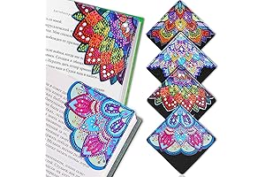 BABORUI Diamond Art Bookmarks: Unwind and Create with Exquisite Diamond Art Kits...