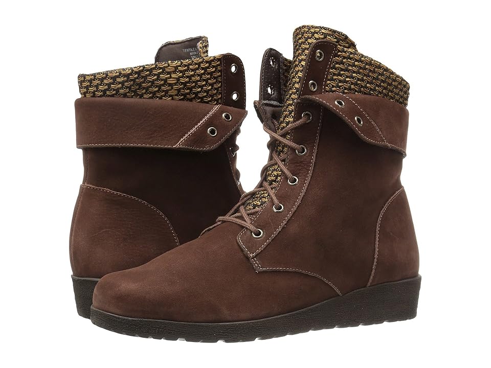 

Walking Cradles Finch (Brown Roughout/Brown Fabric) Women's Shoes
