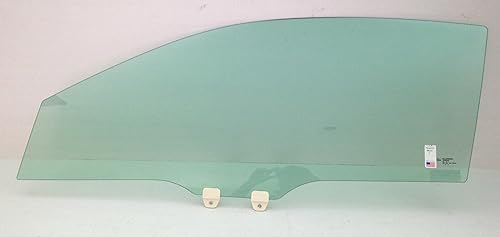 Vidrio de puerta lateral izquierda del conductor compatible con Honda Accord 2 puertas Coupe modelos 2013-2017