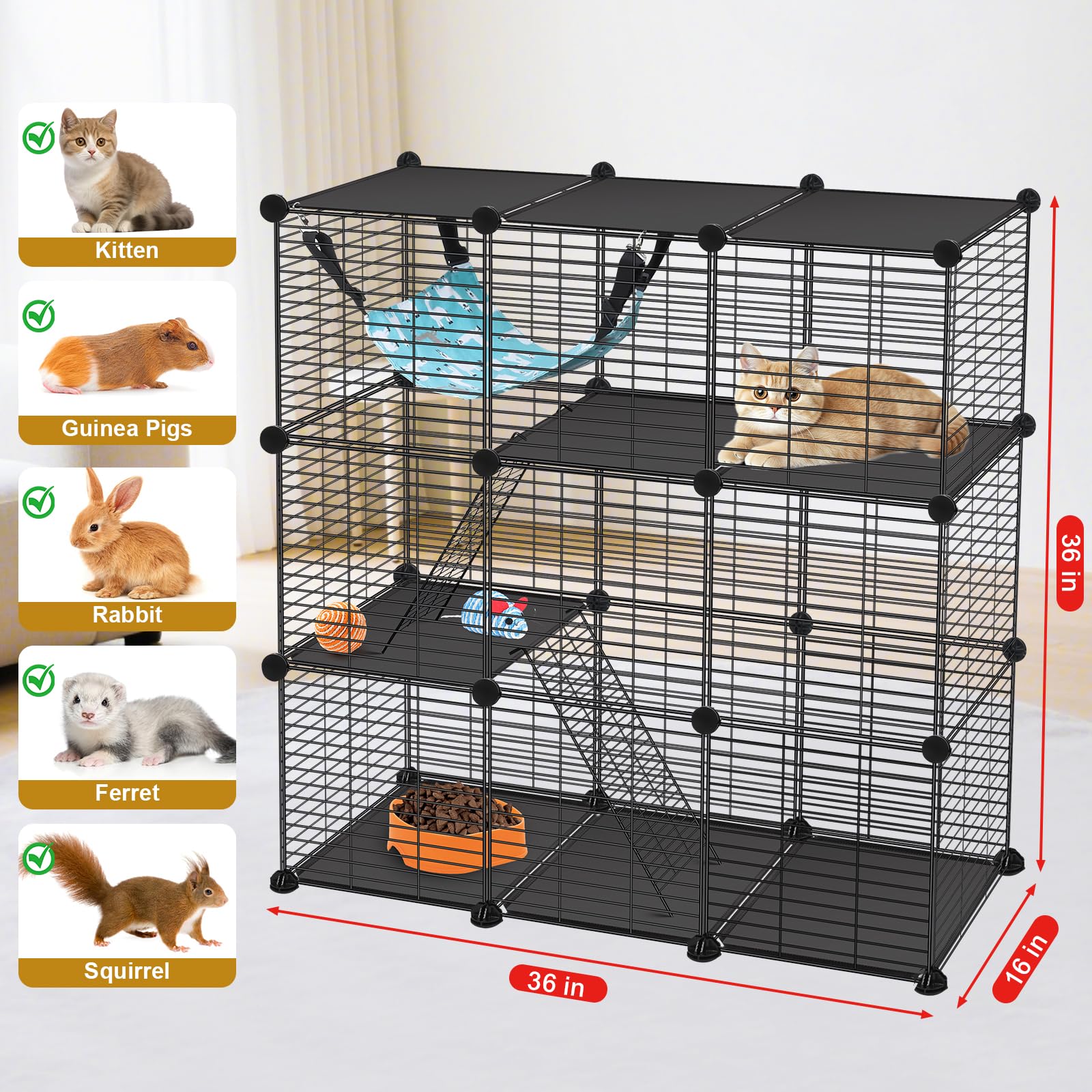 VISCOO Catio Cage - DIY Cat Enclosure -2 VISCOO Catio Cage - DIY Cat Enclosure -2