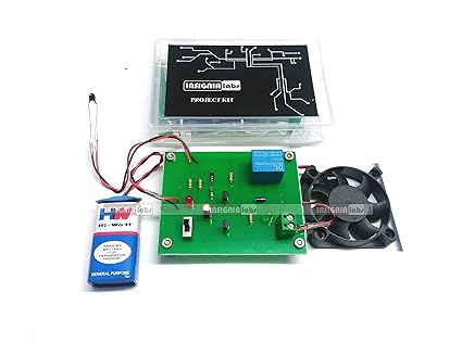 INSIGNIA LABS - FIRE DETECTOR & CONTROL WITH COOLING FAN KIT PROJECT - SCHOOL COLLEGE ELECTRONIC PROJECT