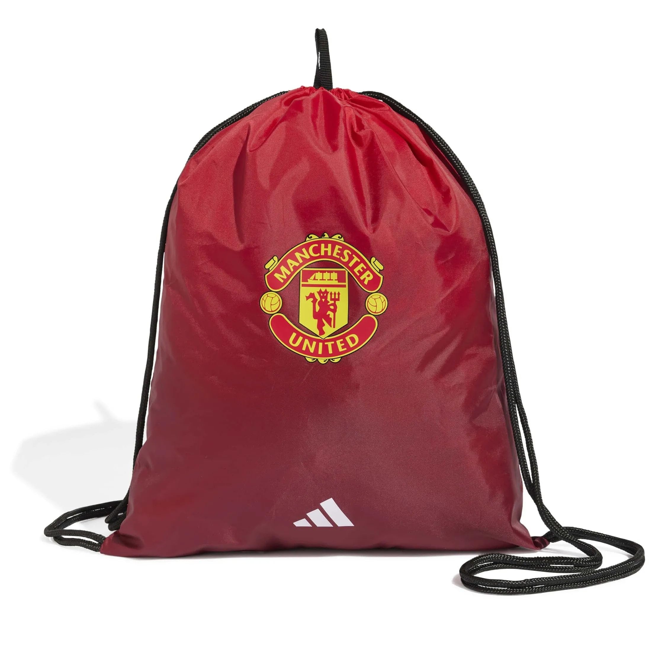 Adidas Unisex-Adult Manchester United Home Gym Sack, MUFC Red/Black/White, No Size