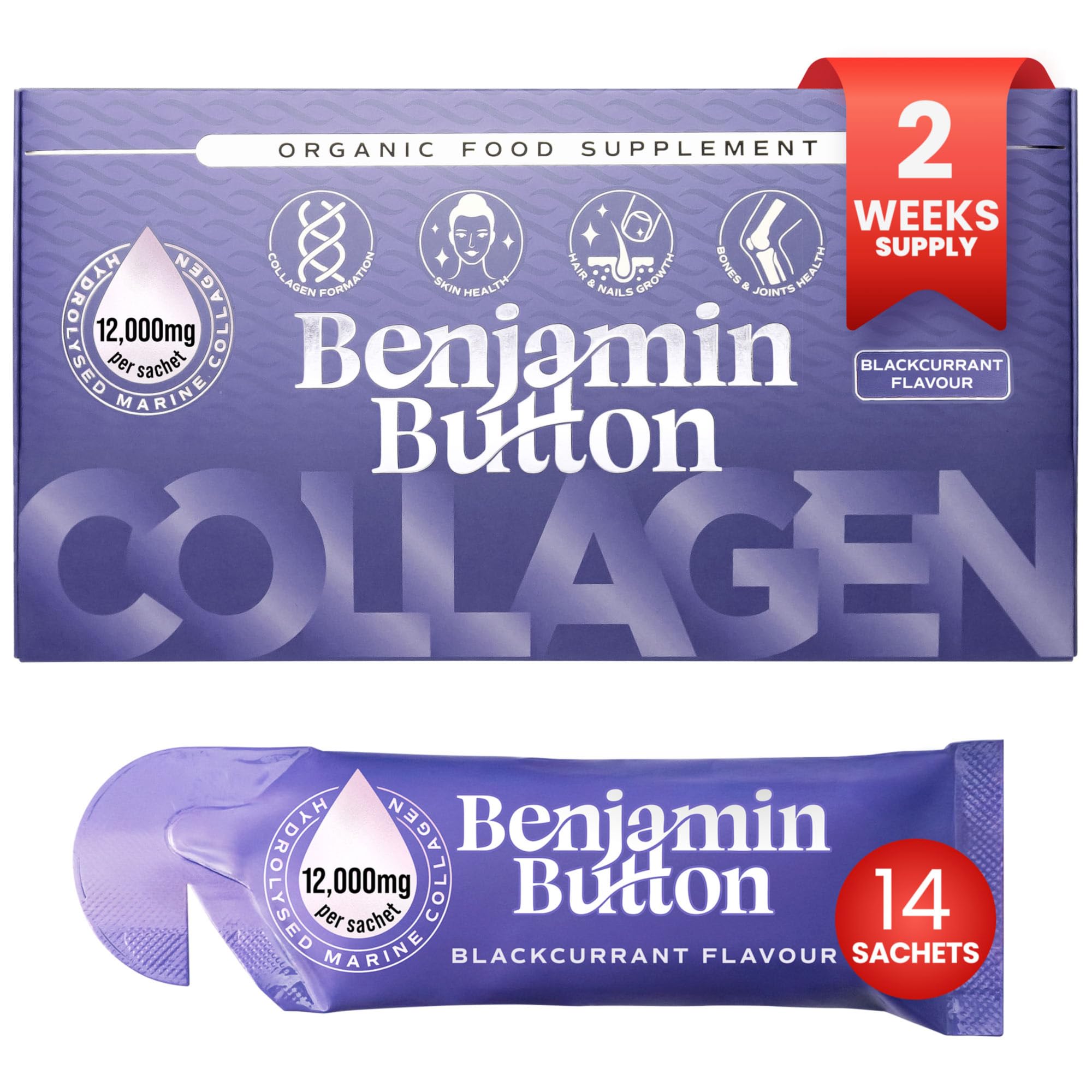 Benjamin Button Marine Collagen Shots