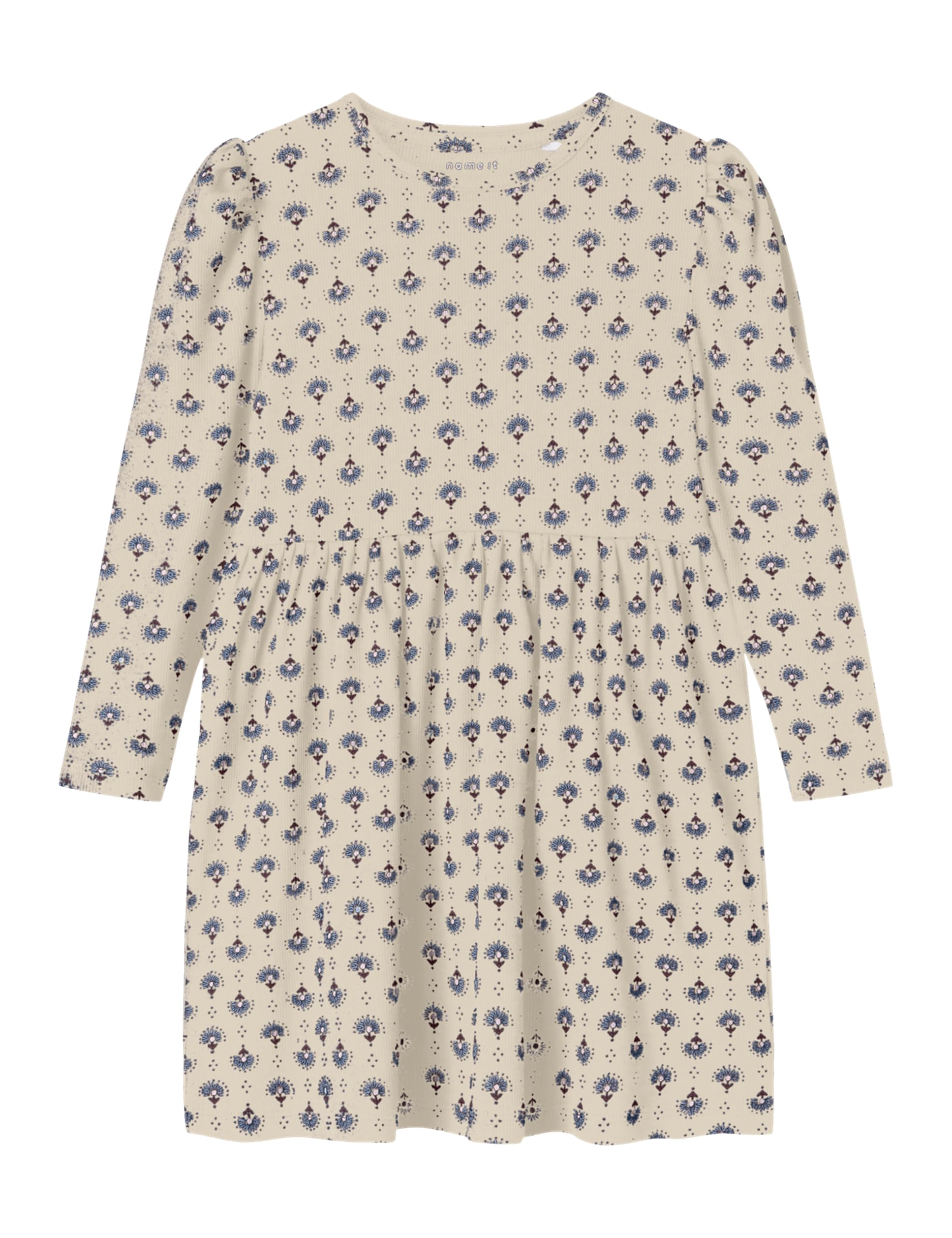 NAME IT Mädchen Nmfonine Ls Dress Bf Nmfonine Ls Dress Bf (1er Pack)