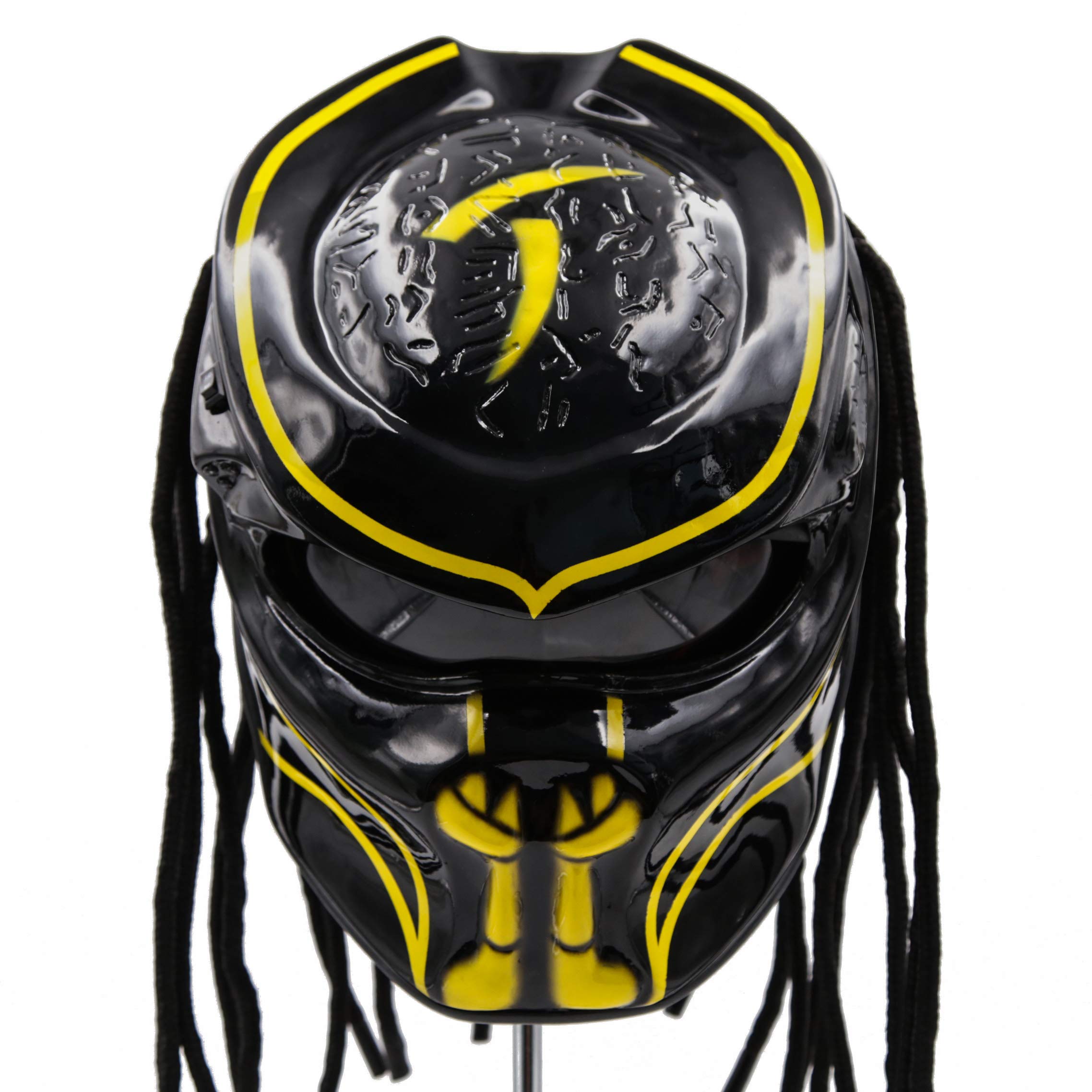 Predator Motorcycle Helmet DOT Approved Custom Made, Fibreglass