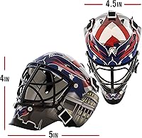 Vista 115 de Franklin Sports mini máscara para portero con logo de la NHL