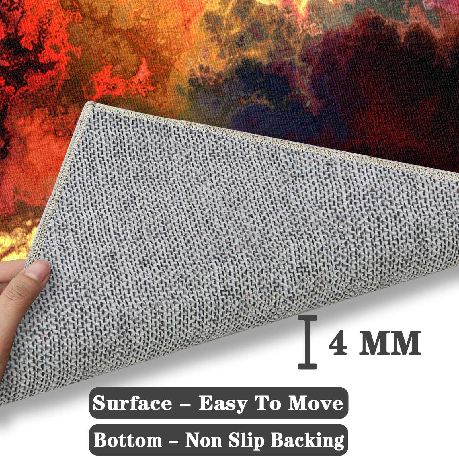 Alfombras para Sillas 100 cm Redondo Protector Suelo Silla Ruedas, Alfombra Suelo Gaming, Alfombrilla para Silla de Oficina, Alfombrilla de Protección para Suelos Duros, Laminado, Parquet