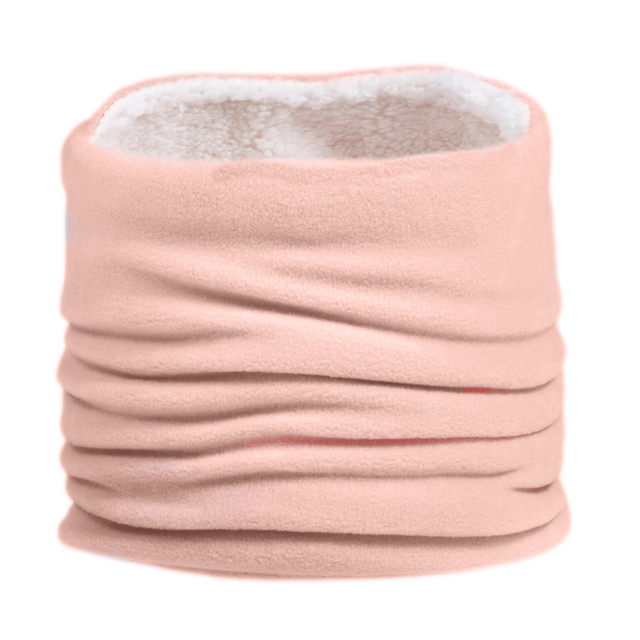 Isotoner Tour de cou fille doublure sherpa rose
