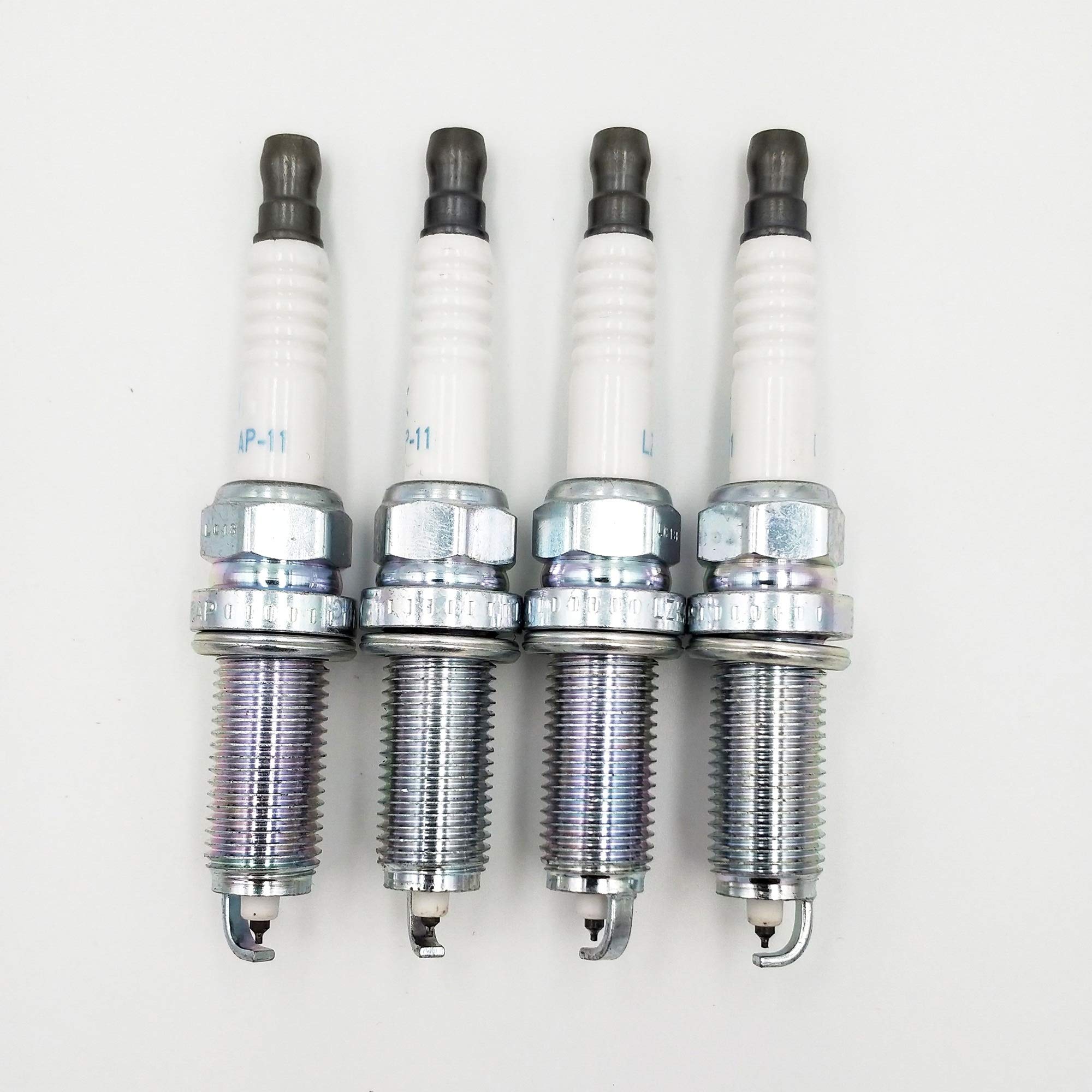 Logo Spark Plug 4PCS/LOT OEM LZKAR6AP-11 22401-ED815 LZKAR6AP11 22401ED815 Iridium Spark Plugs for N
