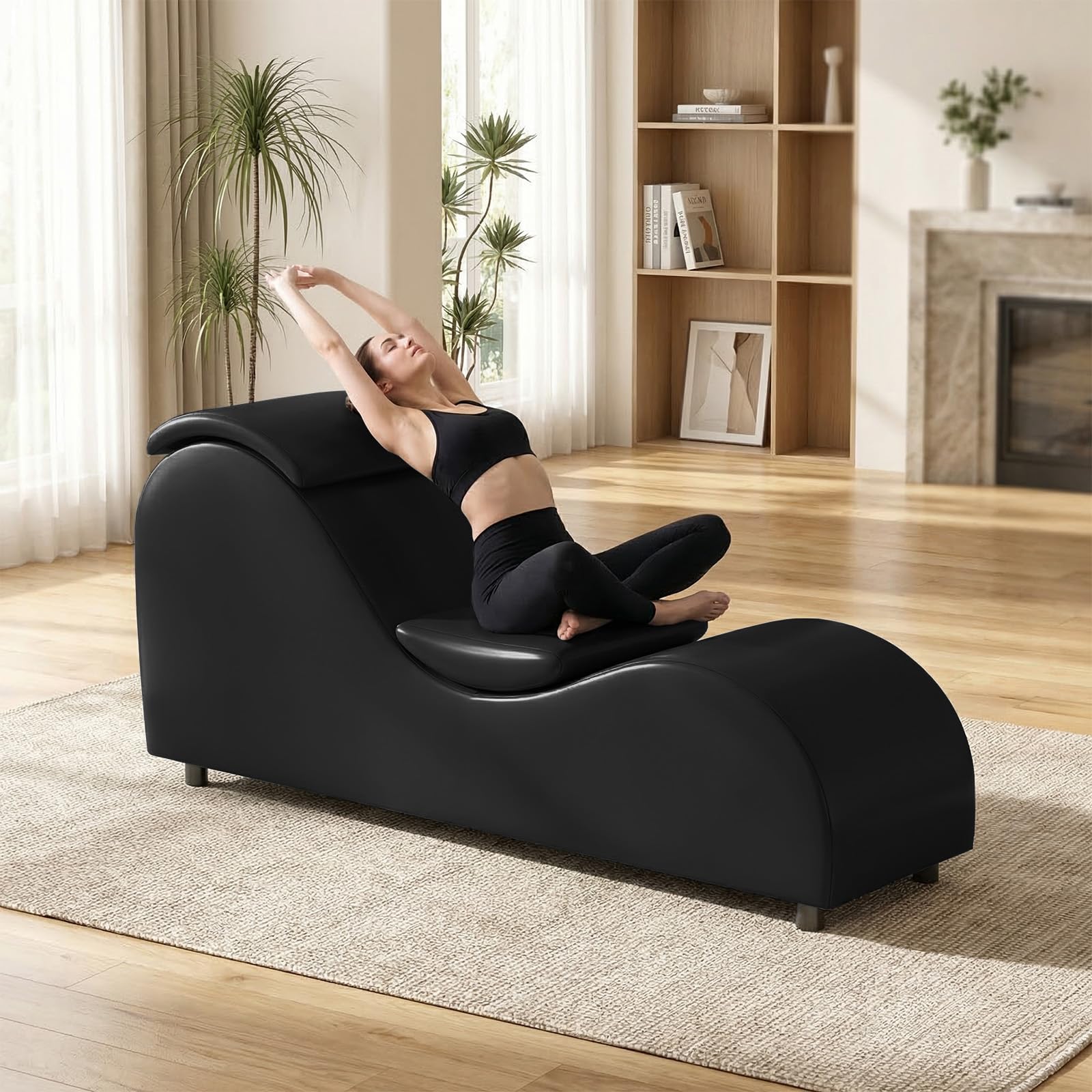 Mjkone Sleek Yoga Chaise Lounge