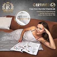 Vista 5 de Royal Therapy - Manta con peso y cuentas de cristal