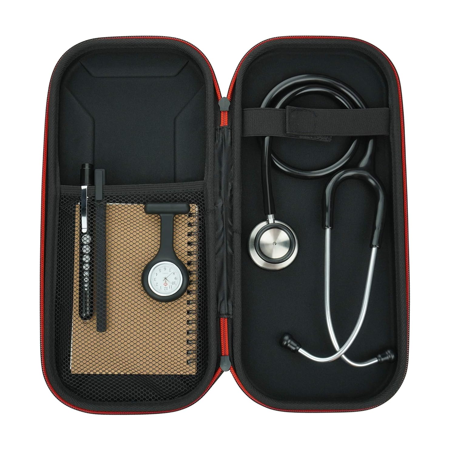 Kit stéthoscope Comprend un stéthoscope, une montre gousset, une