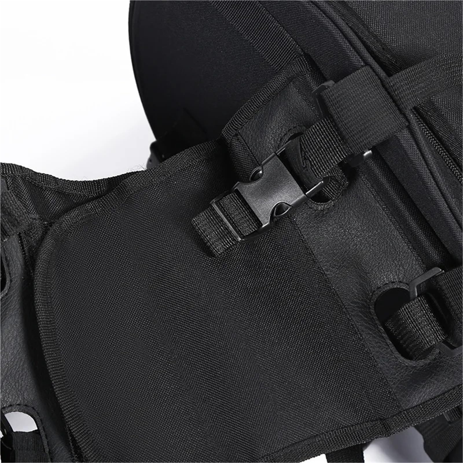 Motorrad Werkzeugtasche Motorradsattel Doppelseitig Multifunktional Reise und Reiten Seitliche Kapuze Helmtasche