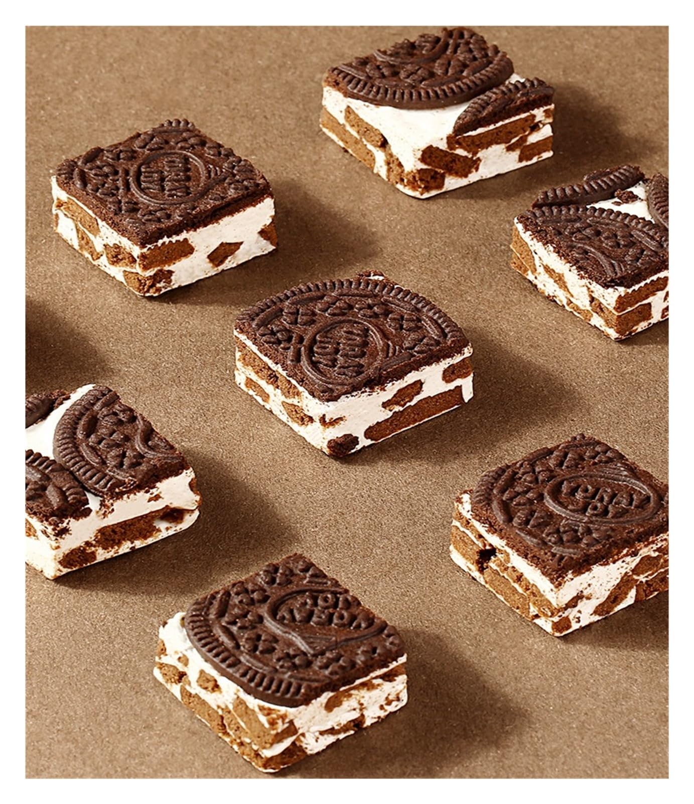 Galleta De Cacao A Base De Hierbas Copo De Nieve Crujiente 160g Caja De Calibre 22 Paquetes De Internet Celebridad Pastelería Casual Snack Vaca Leche Hojaldre Caramelo(3pcs)