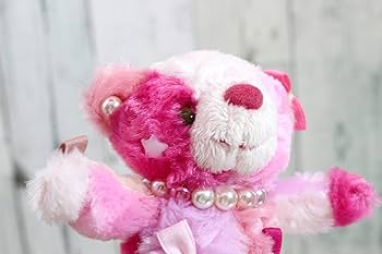 シナダナオコ　ソフトビーンズ　テディベア　マスコットキーホルダー　ピンク① 2025年最新】しなだなおこの人気アイテム - メルカリ