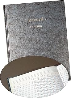 STAPLES Columnar Books, 7 1/4 x 9 1/2, 6