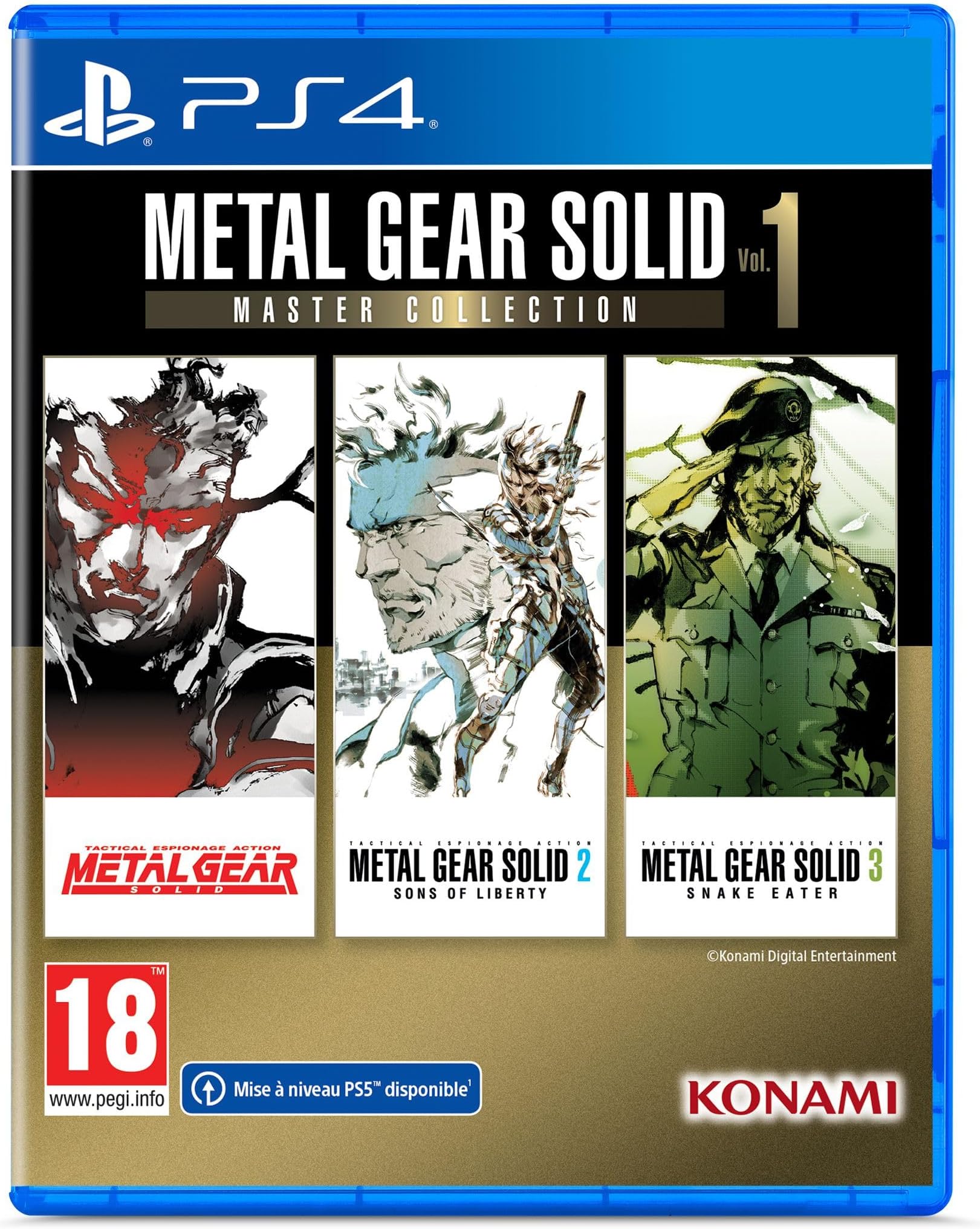 Metal Gear Solid Master Collection Vol. 1 - Jeu PS4