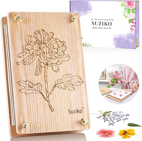 Suziko Prensa de flores para niños (azul)