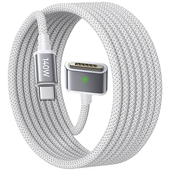 LISEN Kabel USB C do Magsafe 3 [2 m 140 W] Mcacbook kabel do