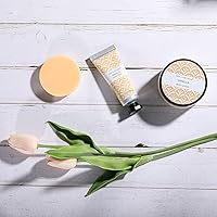Vista 4 de Spa Luxetique Regalos de spa para mujer, 6 piezas, juego de baño de vainilla para mujer, regalo con loción corporal, gel de ducha, baño de burbujas