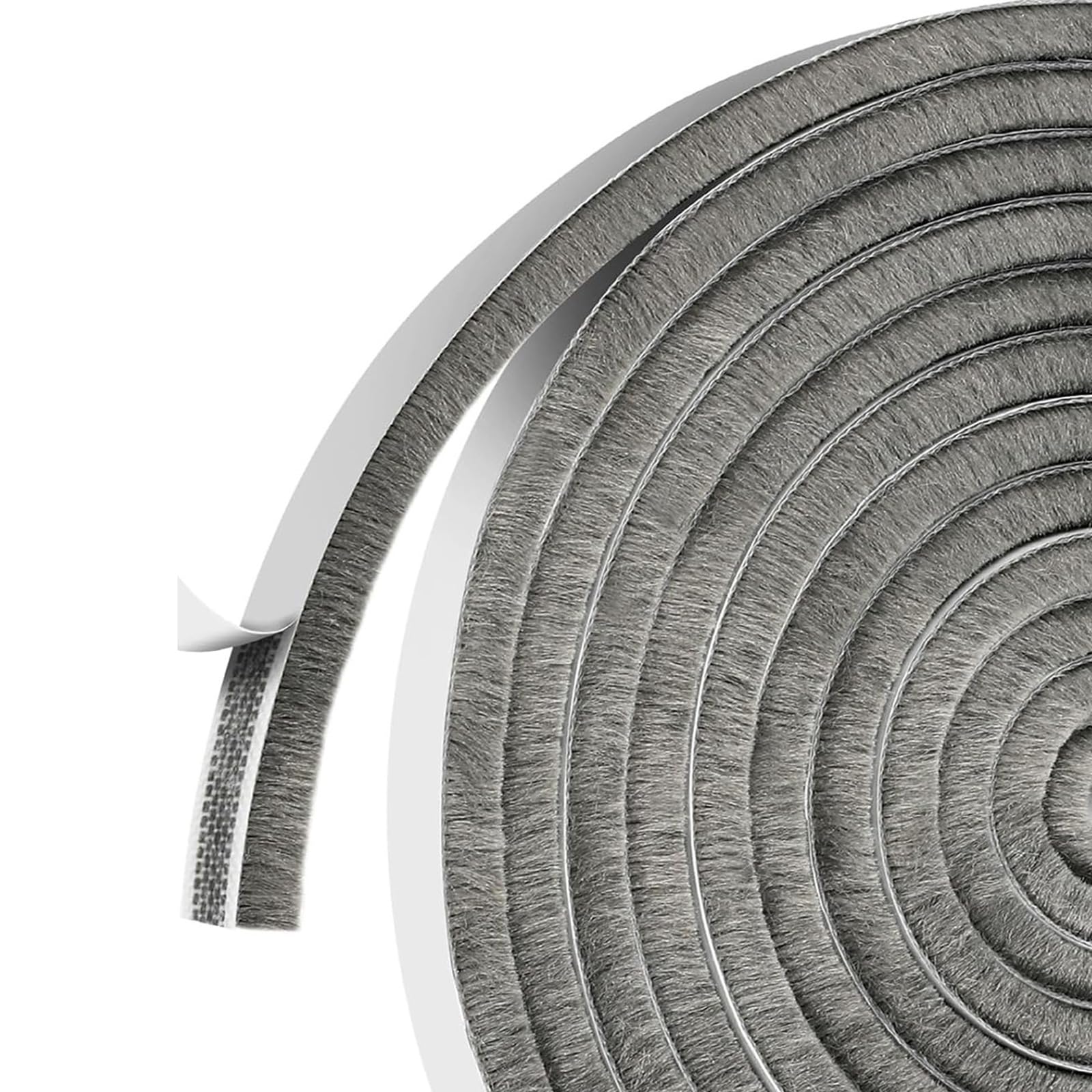 Kaeltsyn Gray Draft Blockers Effective Insulation Strips With Strong Adhesive Weather Stripping Door Seal For Window Doors Sealing