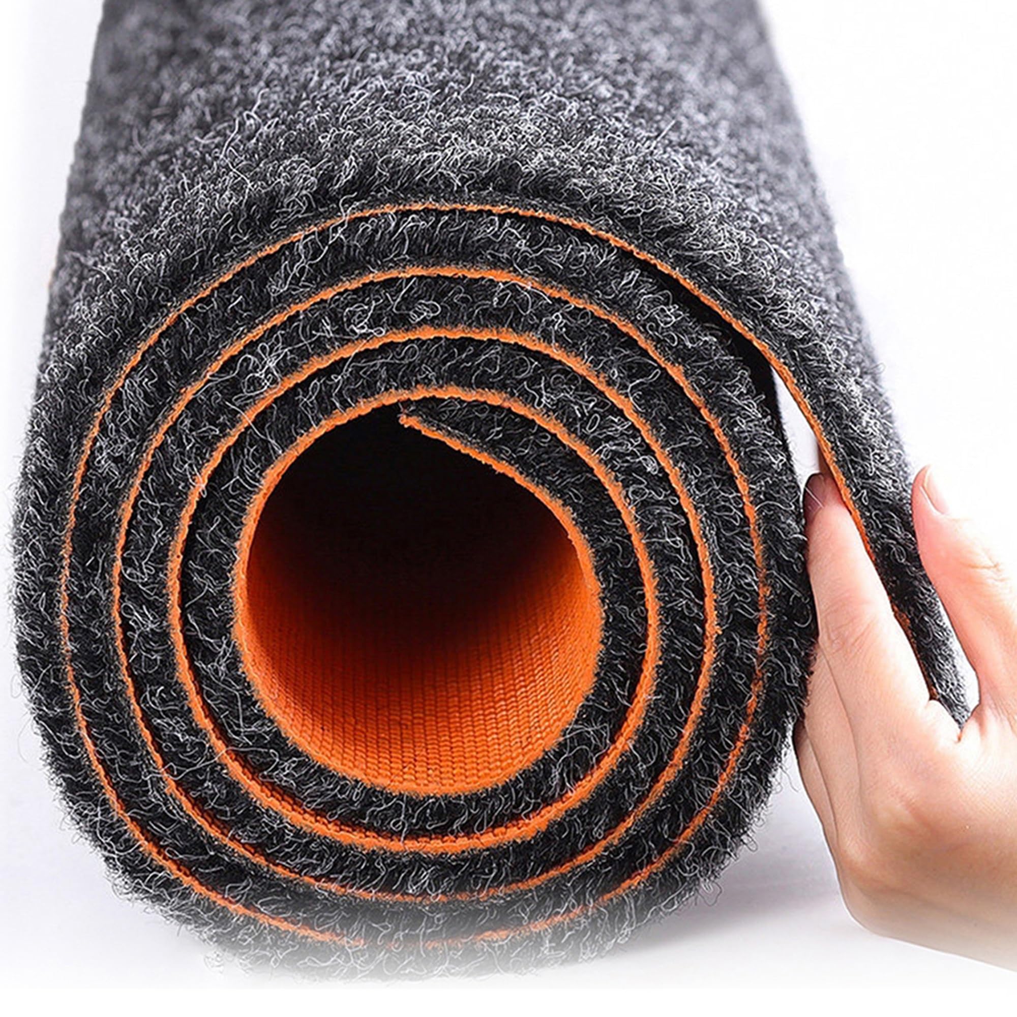 Tappeto insonorizzante spesso 10,2 cm, assorbe gli urti, per pianoforte e batteria, resistente cuscinetto domestico (80 x 120 cm), soluzione acustica ideale