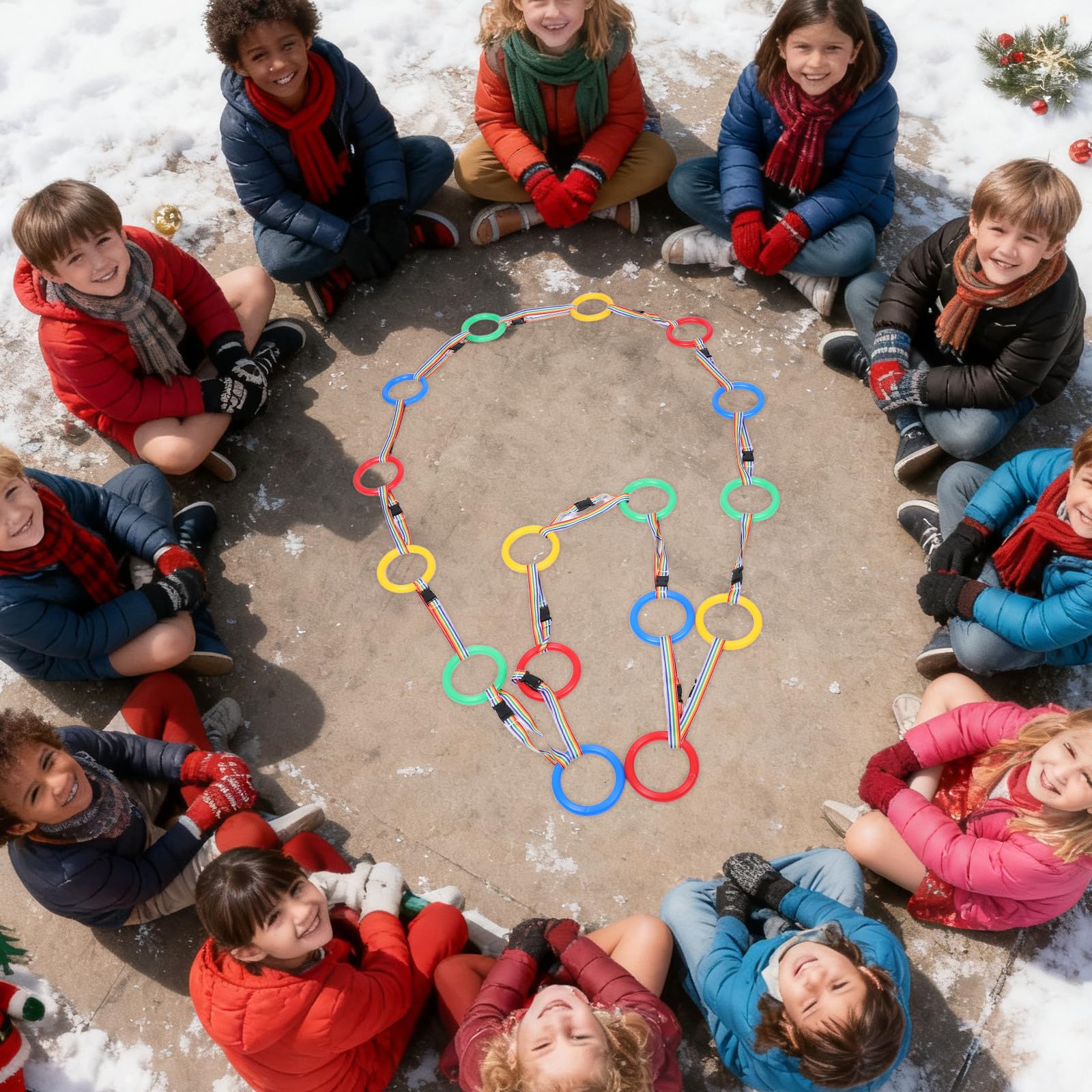 Pulsera Antipérdida para Niños, 12 Piezas, Poliéster, para Preescolar | Quick Adjust And Release, Diseño de Cuerda Childproof, Uso en Kindergarten y Etapa Toddler