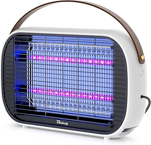 Buzbug Exterminador de insectos LED para interiores, lámpara de 10 años de vida útil, sostenible, menos energía, duradero, instantáneo, matamoscas