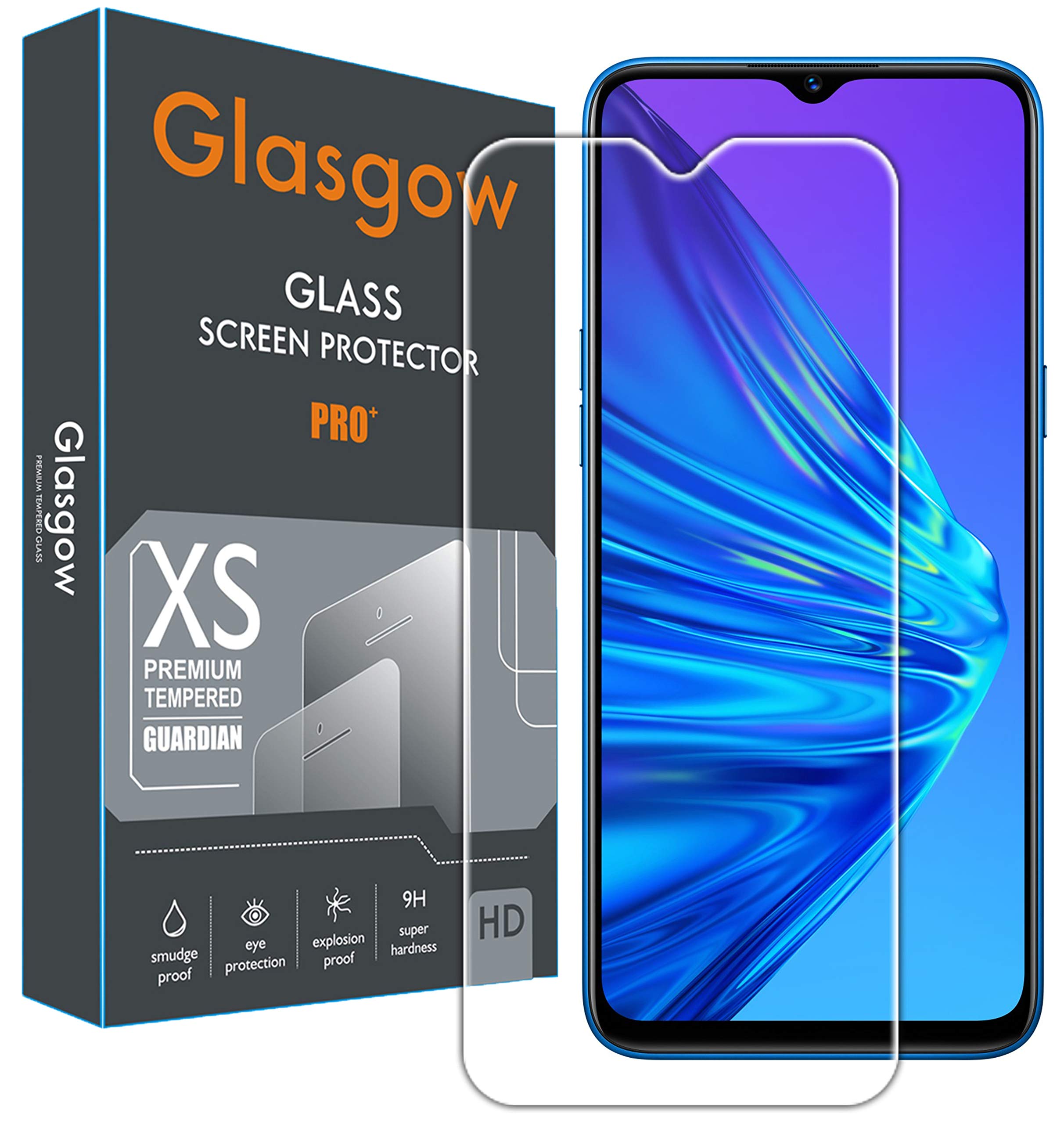 Glasgow Full Protection Tempered Glass for Vivo Y35 [Anti-Scratch] [Gorilla] [Free Cleaning Kit Included] (B0BDKPDNY7) Amazon Price History, Amazon Price Tracker
