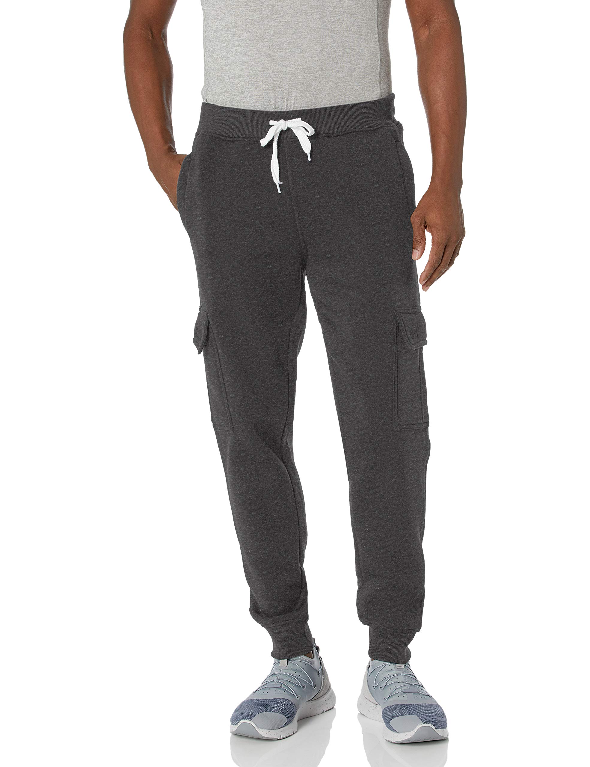SouthpoleMen's Basic Active Fleece Cargo Jogger Pants-Regular and Big & Tall Sizes