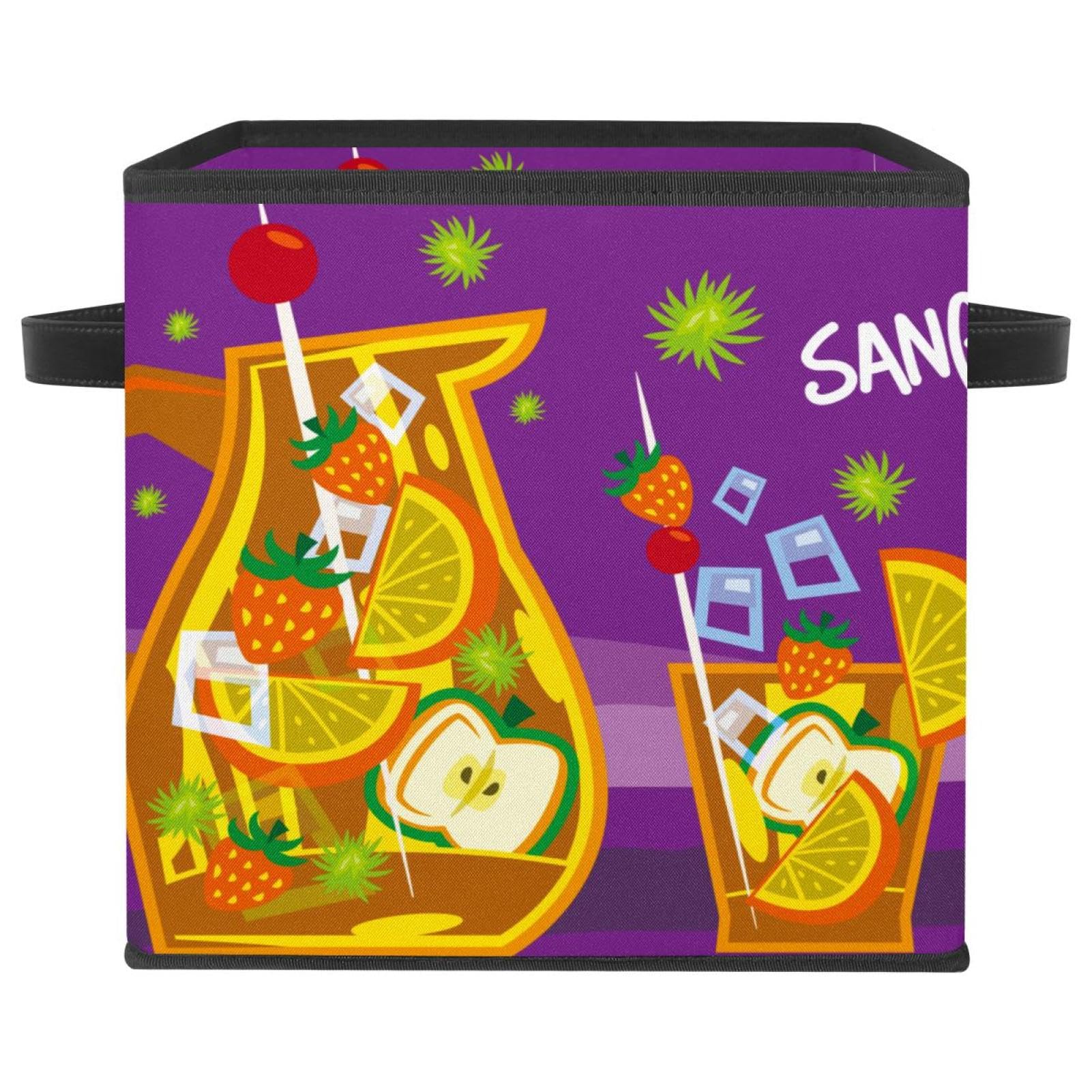 Boîte de rangement pliable pour jouets et vêtements de chambre