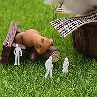 Vista 2 de The Lord of the Tools 100 piezas 1:150 figuras blancas sin pintar, exquisitos modelos de personajes en miniatura, accesorios decorativos para hacer