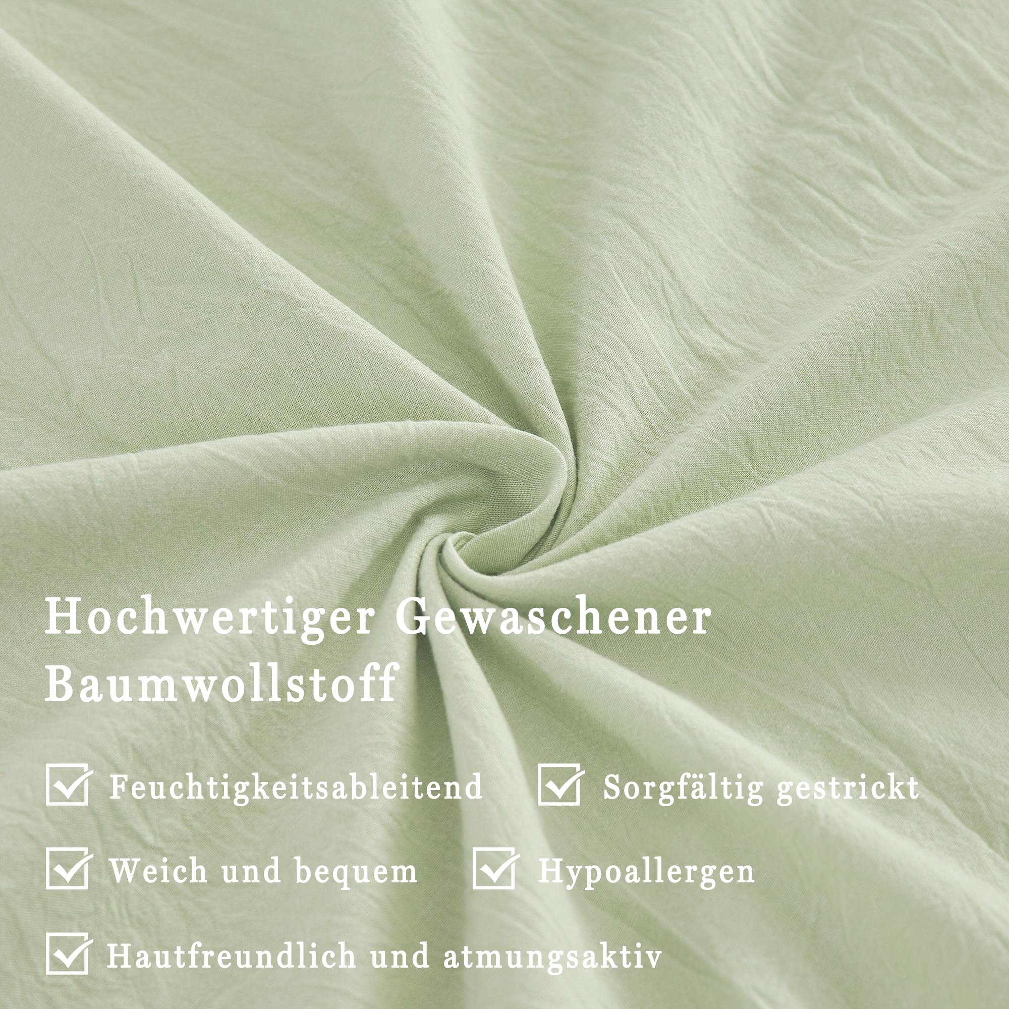 Bedsure set van 2 kussenslopen - 100% katoen - grijs (EU) - 80 x 80 cm | Lakens en kussenslopen