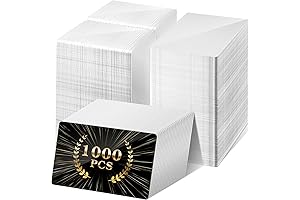 1000-Count Silver Sublimation Business Card Blanks for Effortless Customization
