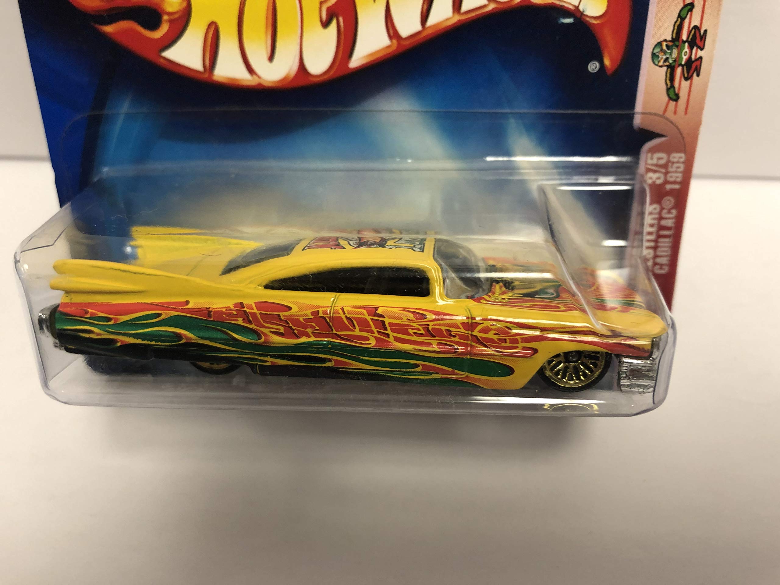 ミニカー 2002 100% hotwheels 53 59 cadillac Hot Wheels 2002 Custom '59 Cadillac Collector No. 032