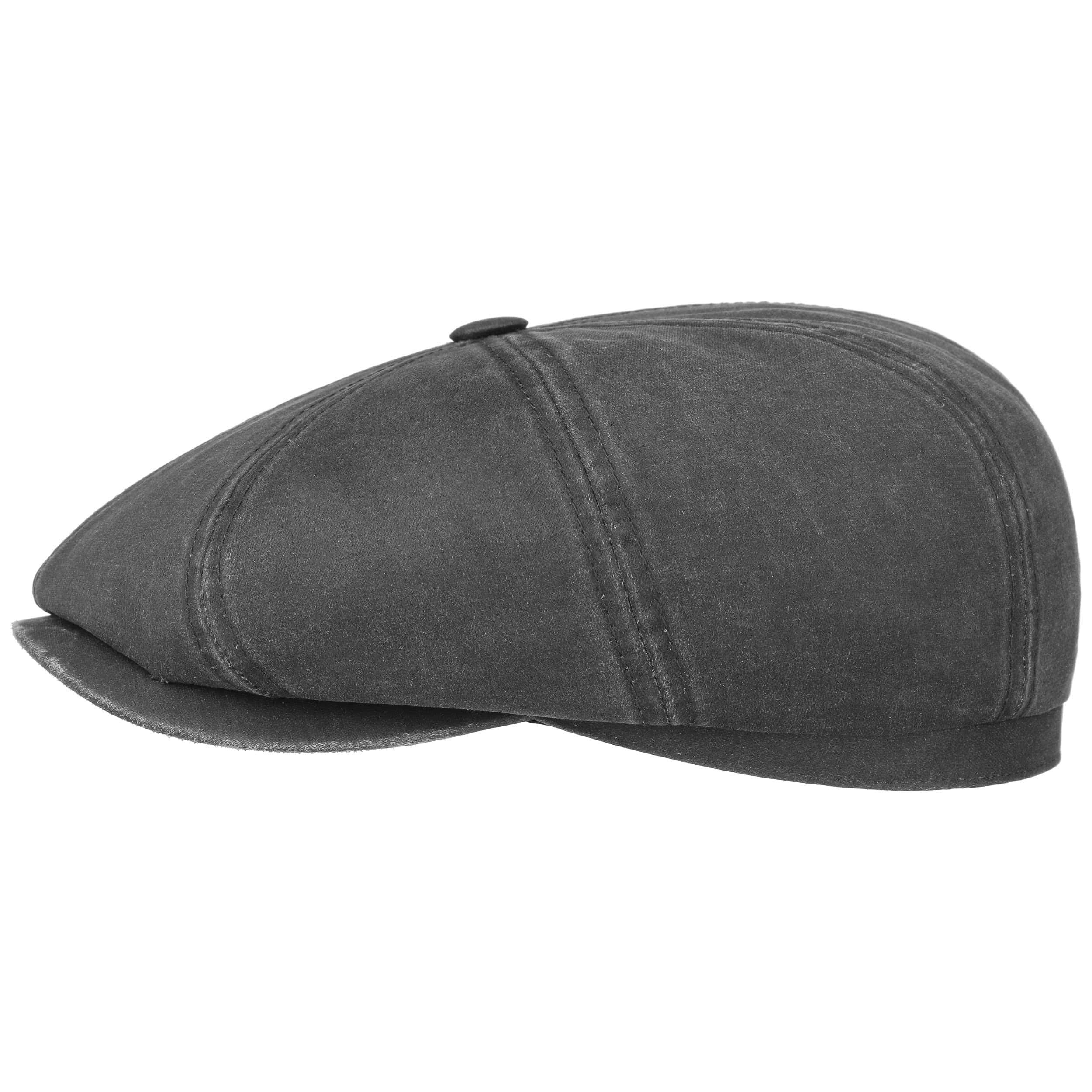 Stetson Women's Black Hatteras Cap - Newsboy Flatcap - Uv Protection 40+ - Unisex
