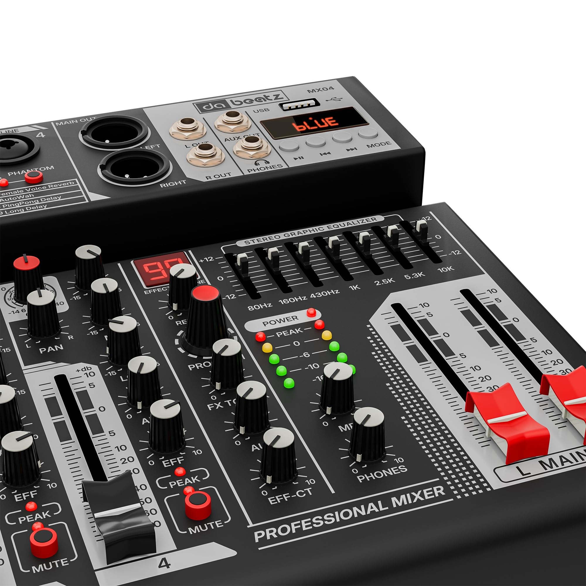 DTM・DAW ksmt DTM・DAW ksmt KH Professional 8-Channel Audio Mixer