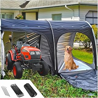 YSMSMZJK Bicycle Tent Large 2-in-1 Motorcycle...,