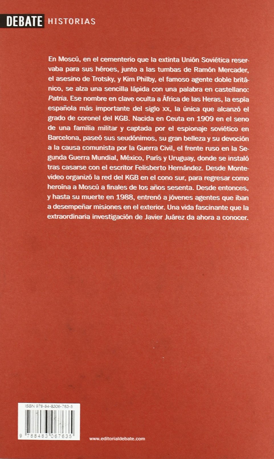 Patria: Una espía española en el KGB (HISTORIAS)