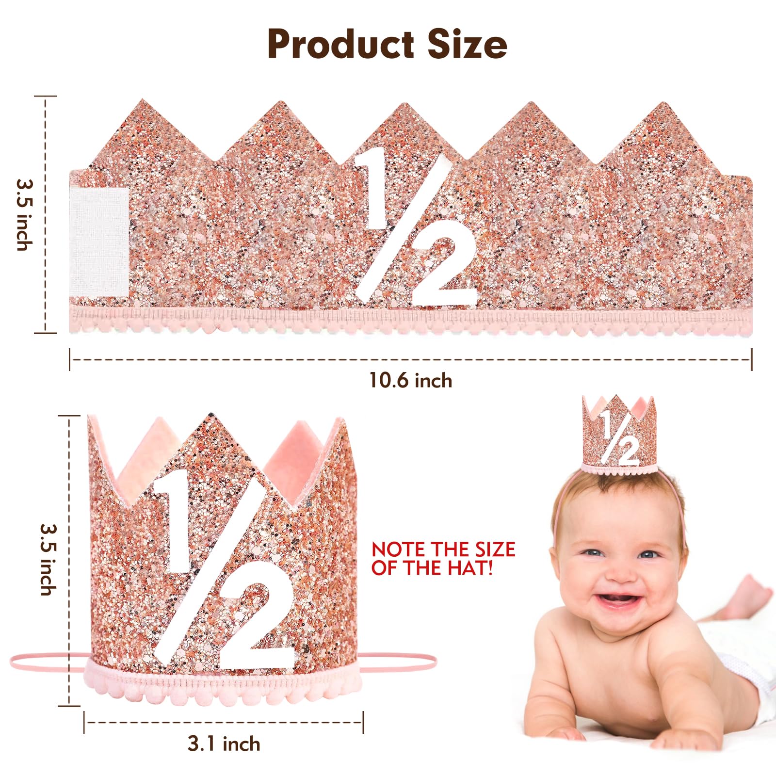 CLGIFT Princess Minnie Ears,Pick your color, Flower Minnie Ears, Floral minnie ears, Purple Sparkle Mouse Ears (Pirate Black)