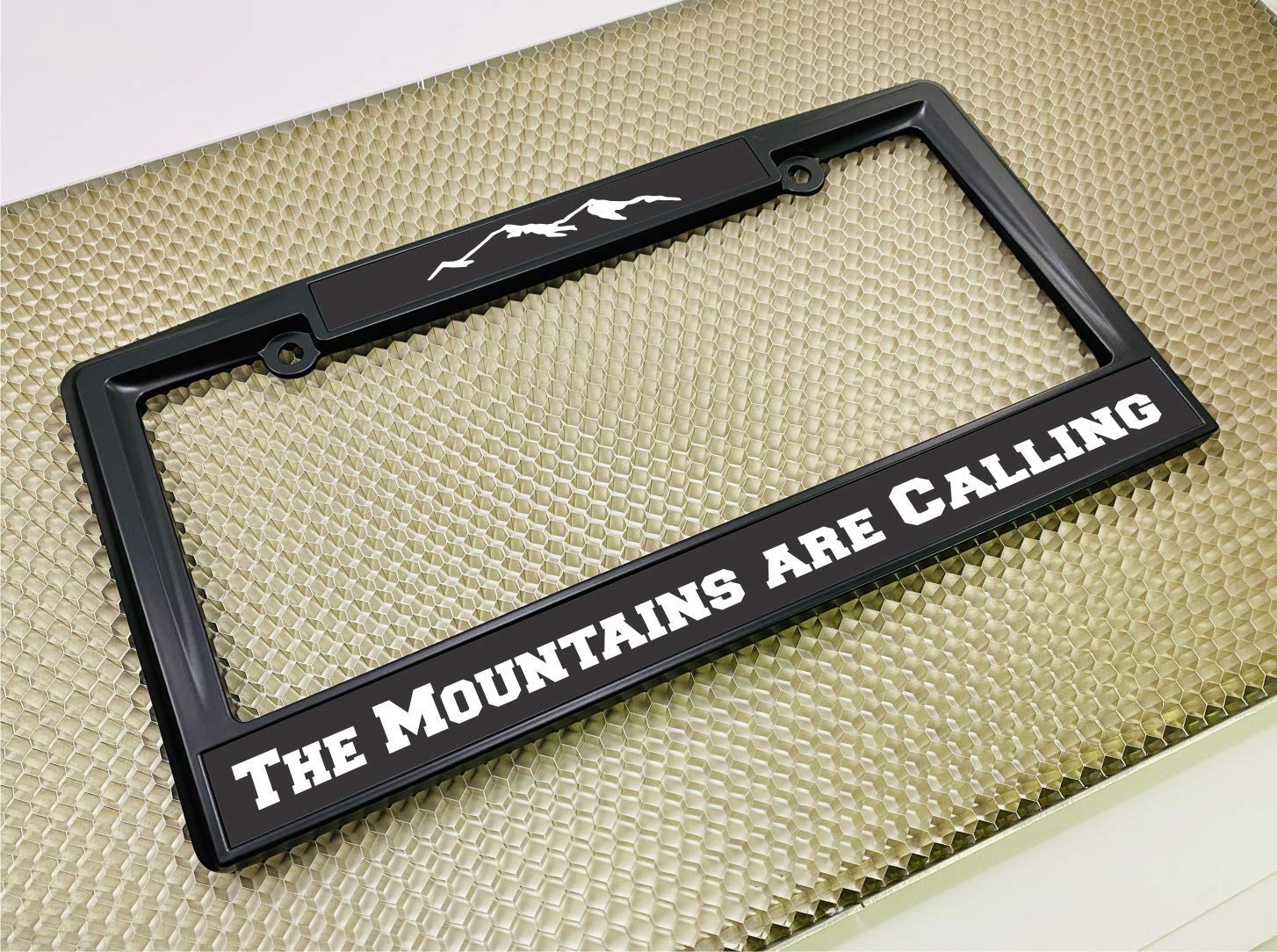 Custom Personalized Heavy Duty Metal Laser Engraved Car License Plate Frame wit - Picture 5 of 113
