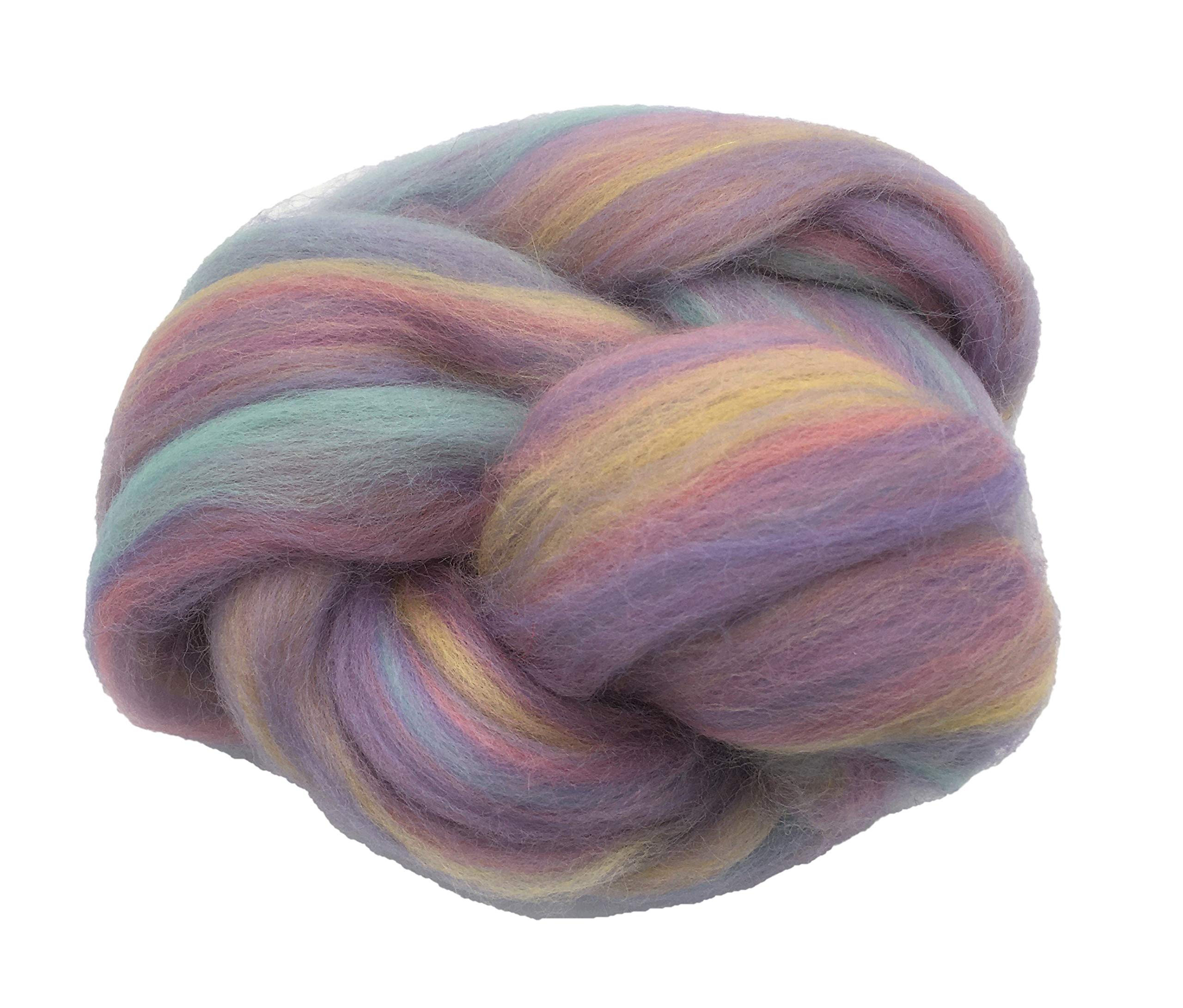 Molten Designs Merino Felting Wool - Pastel Vein