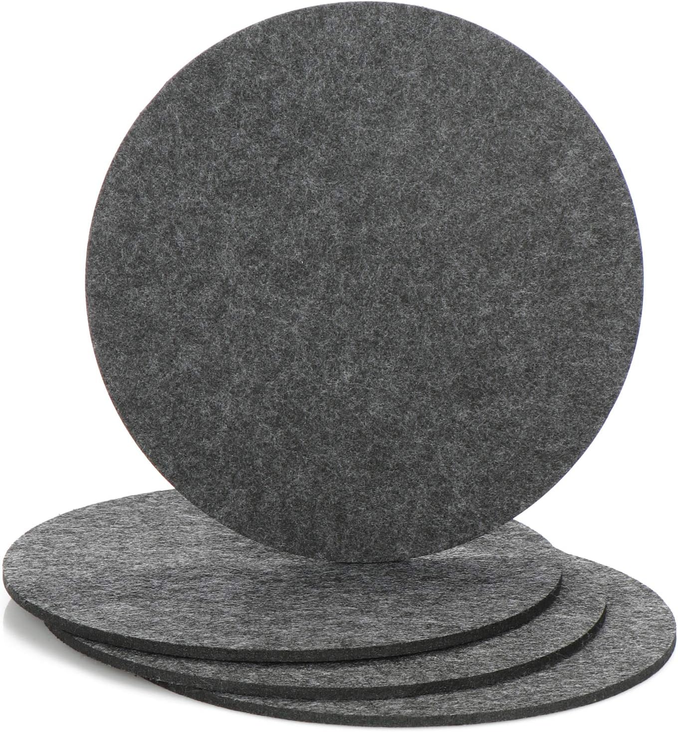 COMFOUR® 4x Felt coasters Round table coasters Coasters for pots