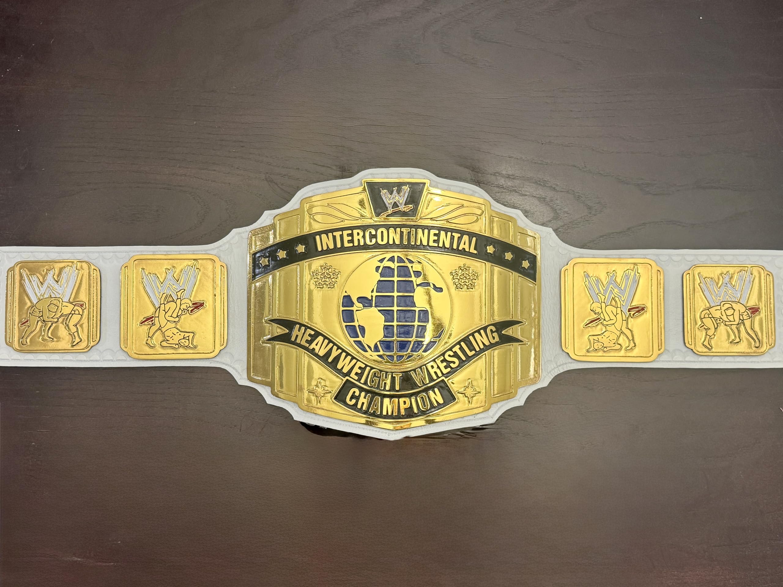 WWE Authentic Wear Universal Championship Replica Title Belt, WWE World Heavyweight Championship Belt - One Size