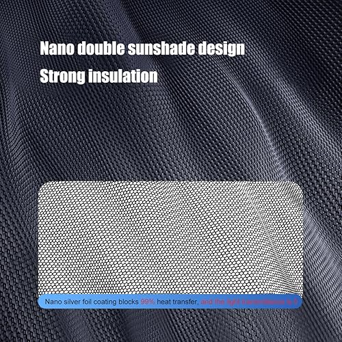 Miniatura 5 de INTGET Parasol para parabrisas Honda HRV 2023 2024 2025 LX Sport EX EX-L para ventana delantera, parasol plegable para Honda HR-V 2023 2024 2025