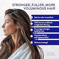 Vista 3 de Routine Wellness Champú antiadelgazamiento para el cabello adelgazante Biotin DHT Blocker Mujeres y Hombres Champú seguro de color para pérdida
